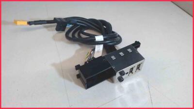 Power Switch Einschalter Board Platine USB Audio Front Fujitsu Esprimo P400 -2