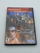 Virtua Fighter 4 Greatest Hits Sony PlayStation 2 2002 Disc Case Video Game PS2
