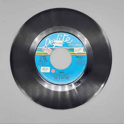 Kool & The Gang Fresh In The Heart Single Record De-Lite Records 1984 880 623-7