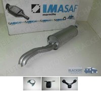 Imasaf ESD Auspuff Endtopf+Anbauteile für Audi A4 (B5) + Avant 2.5 TDI 1997-2001