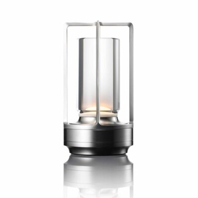 Ambientec Turn+ Plus Edelstahl TP-01SS LED Tisch Stimmungsvolle Lampe USB Auf...