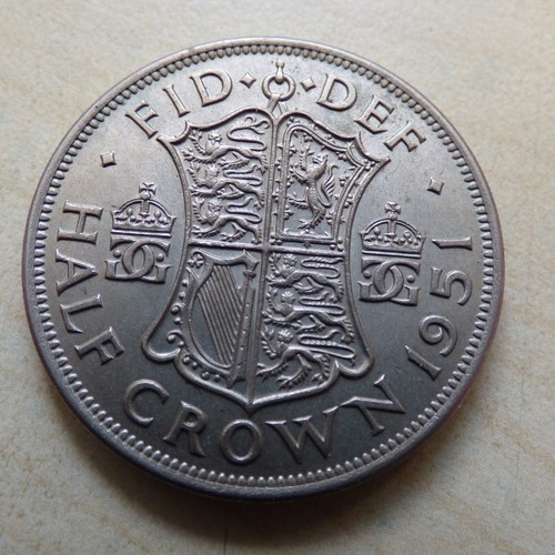 George VI Half-Crown Silver/ Cupro-Nickel Coins Choose from 1937-1951 Auction 2 - Picture 143 of 143