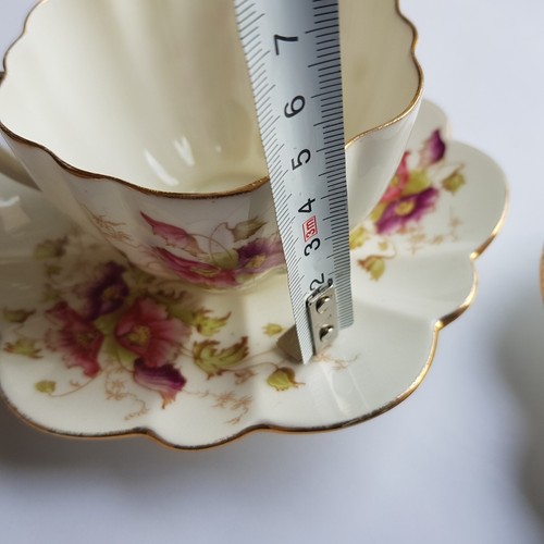 Antique Paragon Lily 1904 trio tea cup ceramic saucer cake plate no.1083 England - Picture 16 of 20