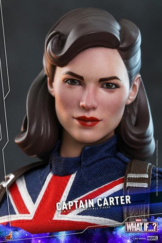 Hot Toys TMS059 Disney’s + ¿Y si...? - Figura CAPTAIN CARTER 1/6TH NUEVO - Imagen 2 de 5