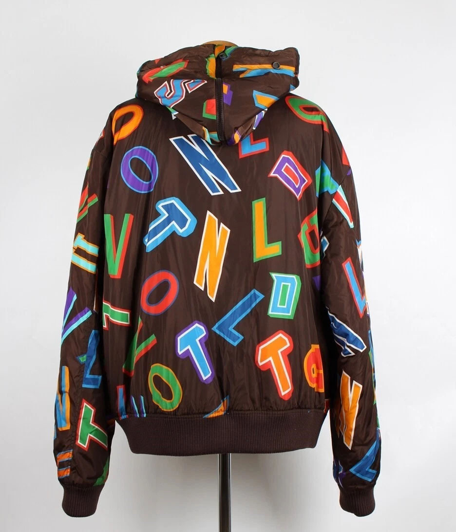 LOUIS VUITTON（LV） Louis Vuitton NBA Letters giacca a vento con cappuccio blusa 54 51244503
