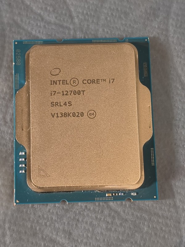 Intel Core i7-12700T SRL4S 12-Core 4.7GHz LGA1700 Desktop CPU