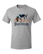 Shirt T-shirt Hound Bluetick Dog Coon Blueticking Dog Hunter Coonhound Custom