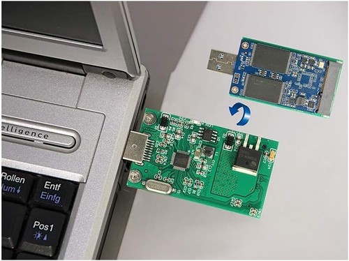 Delock Konwerter USB 3.0 A Wtyczka > Msata - Zdjęcie 3 z 3