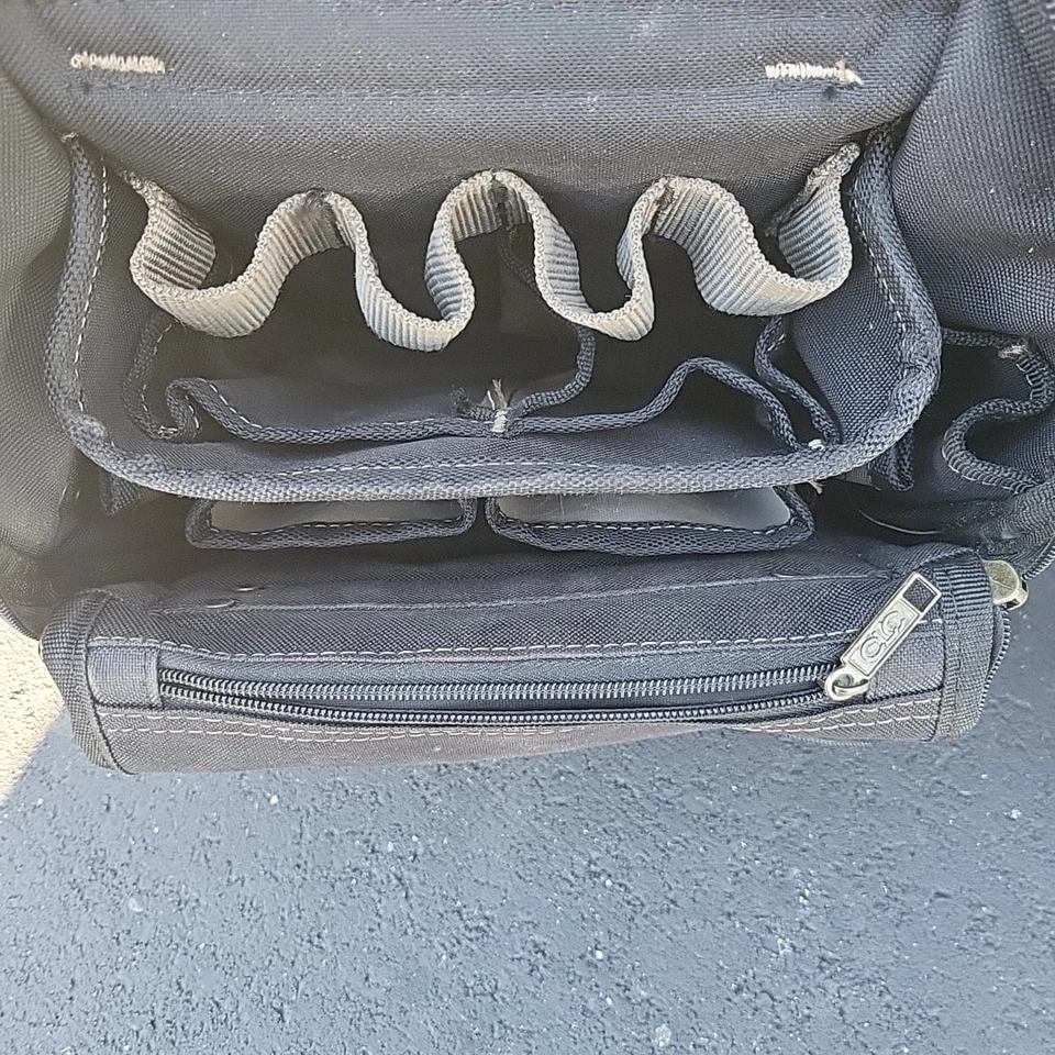 Combo de correa de herramientas de engranaje de trabajo CLC con tirantes y bolsa de herramientas Foto 4 de 4