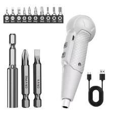Electric Screwdriver & Bits set Handheld Cordless Rechargeable Screwdriver USA