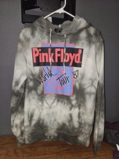 Pink Floyd World Tour 87 Sweatshirt Size S Grey Tie Dye