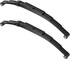 Pair of Trailer Leaf Spring 4 Leaf Double Eye, 1750lbs Cap 1750lb Spring x2