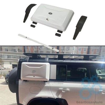 Exterior Side Gear Box Fits For Defender 2020-2025 Tool Carrier Box White 90 110