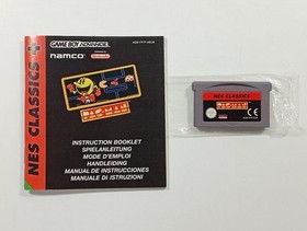 PAC-MAN NES CLASSICS NINTENDO GAMEBOY ADVANCE (GBA) NEU6 (COMPLETE - VERY GOOD C