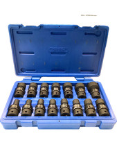 Cornwell 15 Piece 38 Drive Metric Swivel Impact Socket Set In Snap Latch Case Cornwell 15 Piece 38 Drive Metric Swivel Impact Socket Set In Snap Latch Case