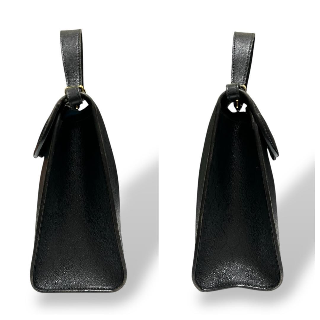 Christian Dior Mini Tote Handbag Black Vintage Women's From Japan Authentic thumbnail 15