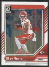 2024 Donruss Optic #96 Skyy Moore Kansas City Chiefs TW24