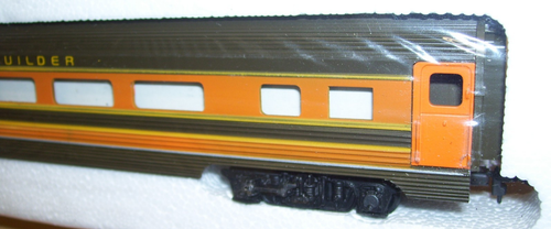 Mantua HO Great Northern Doppelleuchteter Stromlinien-Aussichtswagen, neuwertig/versiegelt!!! - Bild 10 von 10