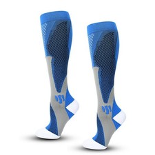 Compression Socks Calf Shin Support Running Sports Unisex 1 Pair Go-ds