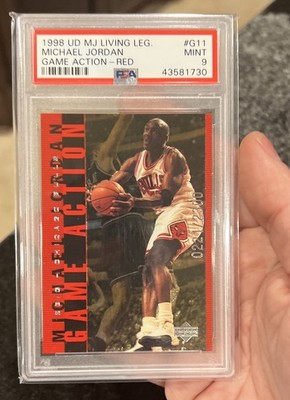 1998-99 Upper Deck Michael Jordan Living Legend - Game Action #G11 /2300