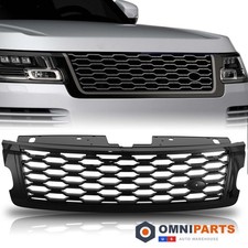 Front Upper Grille For 2018-22 Range Rover L405 Lr098084 Gloss Black Mesh Grill Front Upper Grille For 2018-22 Range Rover L405 Lr098084 Gloss Black Mesh Grill