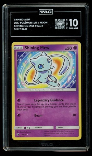 Shining Mew graded TAG 10 for sale on eBay