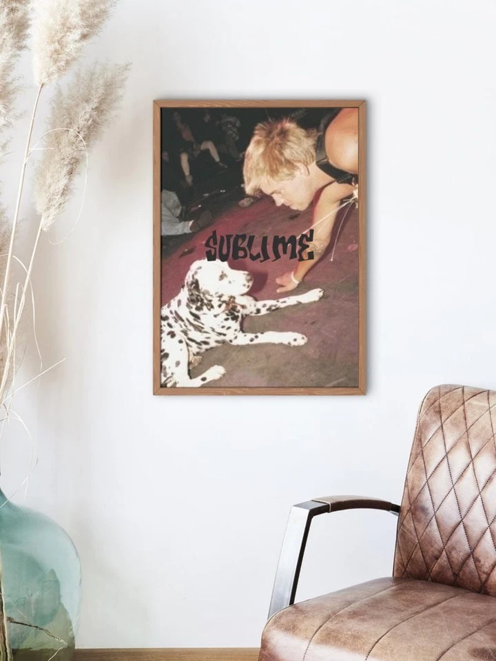 Sublime Band Print Poster, Lou Dog Reggae Punk Art, 90s Music Wall Decor - Image 2 of 4