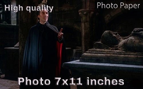 Christopher Lee Taste the Blood of Dracula PHOTO HQ 11x7 inches #05