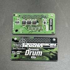 Roland SRX-09 SRX-01 Drum Kits Expansion Board Set Synth Tested Working Japan
