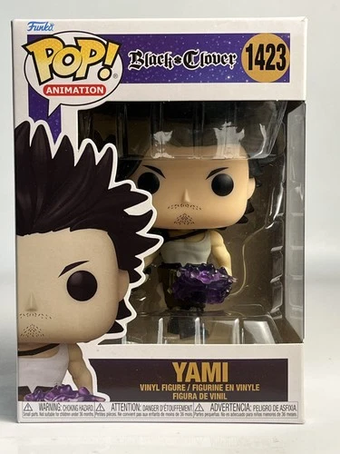Funko POP Animation Black Clover Yami# 1423 Vinyl Figure