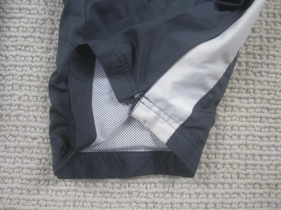 Pantalones deportivos BCG para hombre XL grises blancos a rayas forrados con cremallera al tobillo Ripstop atléticos Foto 2 de 4