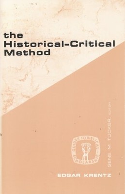 The Historical-Critical Method by Edgar Krentz, Good Book