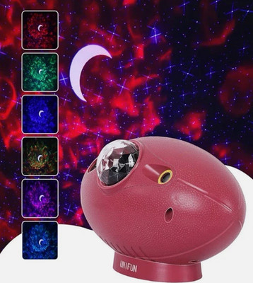 Star Light, Galaxy Projektor mit Bluetooth Musik Lautsprecher 4-in-1 LED