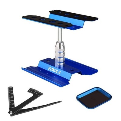 RC Car Work Stand Aluminum Repair Workstation, 360 Rotate, Suitable for 1/8, 1/1