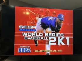 World Series Baseball 2K1 - Sega Dreamcast - Complete And Tested