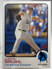 2022 Topps Heritage High Number - Justin Bruihl #518 (RC)