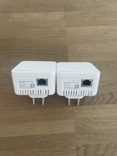 2x devolo Magic 1 WiFi Mini Powerline adattatore singolo come NUOVO - Foto 3 di 4