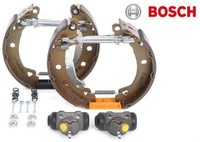 Bosch 0204114114 Bremsbackensatz 4 Bremsbacken Trommelbremse FüR Renault