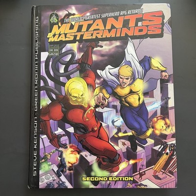 Mutants & Masterminds Second Edition Superhero Corebook RPG Green Ronin
