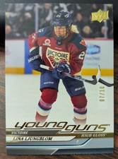 2024-25 Upper Deck PWHL Lina Ljungblom #54 High Gloss Young Guns 07/10 Victoire