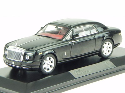 Rolls Royce Phantom Coupe 2008 LHD schwarz Modellauto MOC129P IXO 1:43