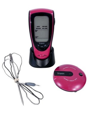 Oregon Scientific Wireless BBQ Thermometer AW131 Grill Right Wireless Talking