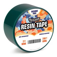 TSSART Resin Tape for Epoxy Molding - Thermal Silicone 216FT, Green