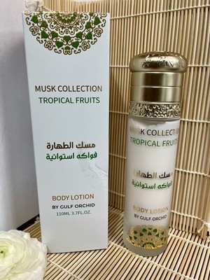 NIB! RARE! HTF! Gulf Orchid Tropical Fruits Body Lotion 3.7 FL oz SHEA BUTTER