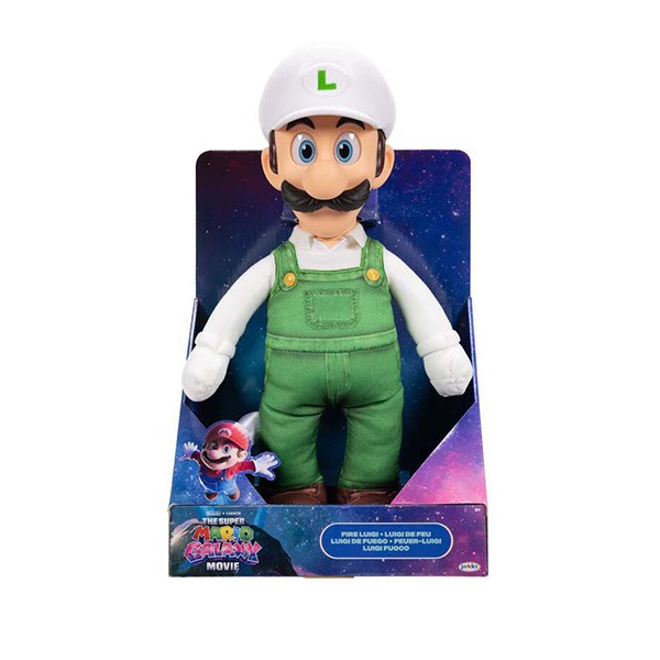 NINTENDO SUPER MARIO MOVIE 2 - LUIGI ROTO PLUSH 38 CM