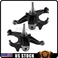 2.5" Front Drop Spindles Suspension Lowering Kit 2WD For 1973-1987 Chevrolet C10