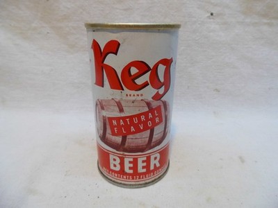 KEG NATURAL FLAVOR S/S T/O BEER CAN~GENERAL BRG, LOS ANGELES, CAL