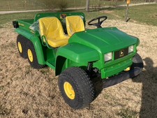 2000 John Deere Gator 6x4 Gasoline Engine, Manual Dump Bed, Low Hours