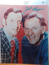 ODD Couple Jack Klugman & Tony Randall Autographed ORG Photo 8 x 10 JRR47