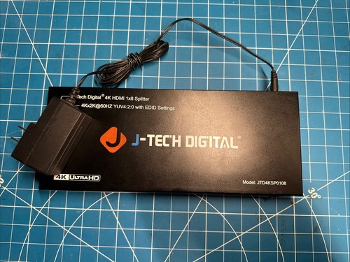 J-Tech Digital JTD4KSP0108 1x8 HDMI Splitter - Thumbnail 3